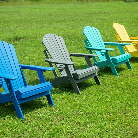 Weather Resistance Plastic Adirondack Chair