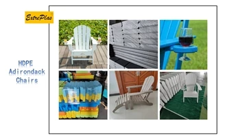HDPE Adirondack kėdė